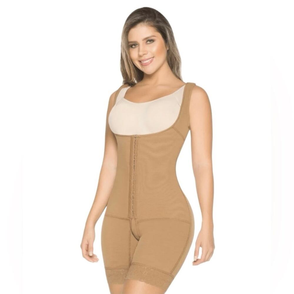 Equilibrium Post Op Shapewear Wide Strap Bodysuit Size L New With Tags